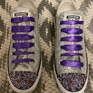 Bling’d our Converse